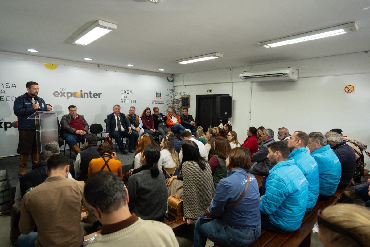 leo_pascoal's tweet image. Excelente o resultado final da 45ª Expointer. Foram R$ 7 bilhões em negócios. Os dados completos foram divulgados há pouco durante coletiva de imprensa da comissão organizadora do evento. #Expointer2022