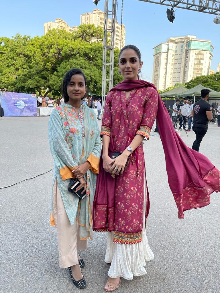 AmnaRasool8's tweet image. With @mayaali07 at the HUM Network and Momina &amp;amp; Duraid Foundation’s ‘HUMDard’ telethon a cause to server humanity!
Haath Barhao, Zindagi Bachao
#HUMDard #Fundraiser #HUMNetwork #MominaAndDuraidFoundation #FloodRelief #AikAzam #FloodsInPakistan #donationsneeded #Donations