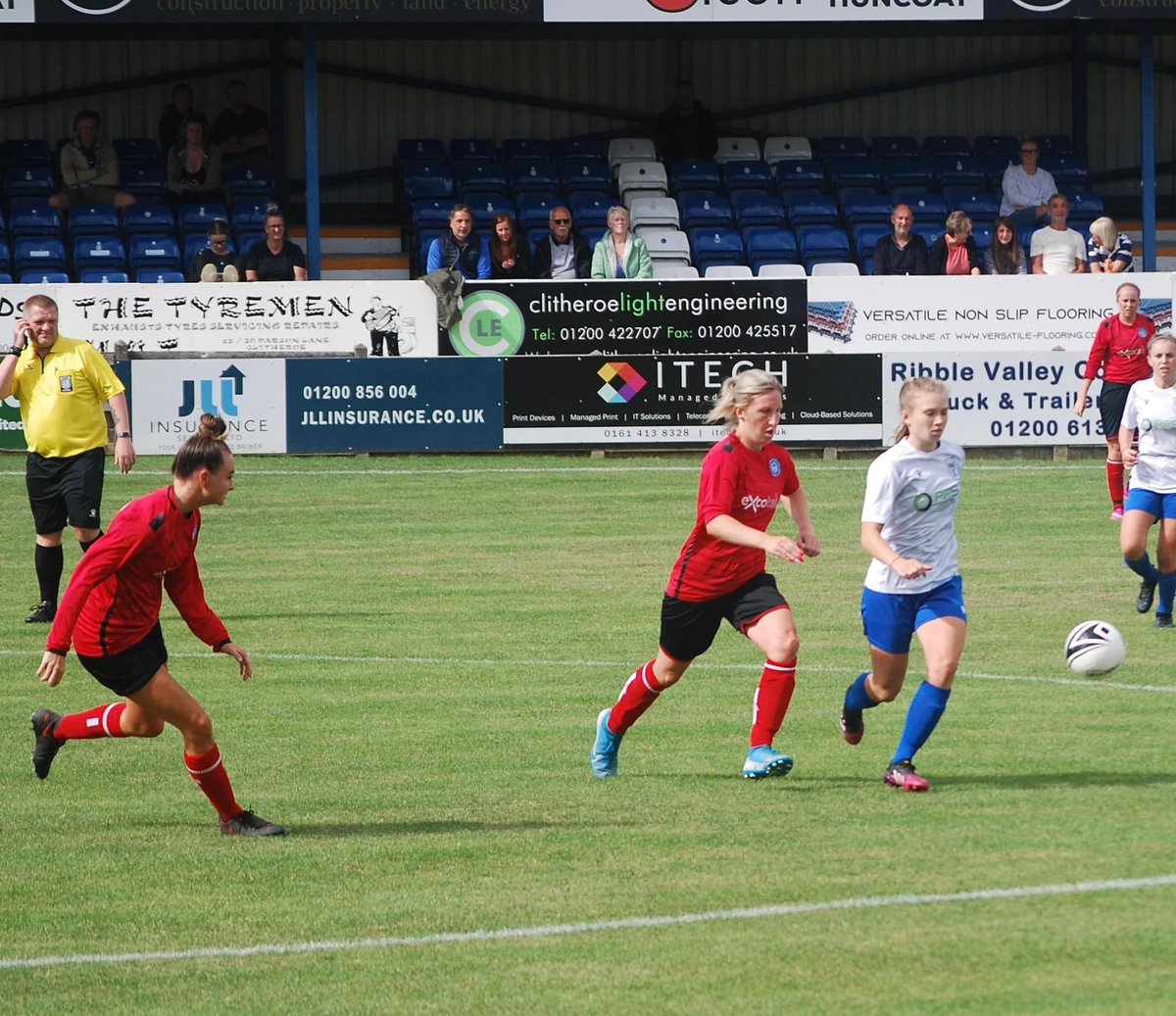 JoeBlackburn22's tweet photo. Great turnout for my first game with @CWolvesLFC unfortunate result but a building block ⚽️ onto the FA Cup next week https://t.co/R4ndy4Pfnt