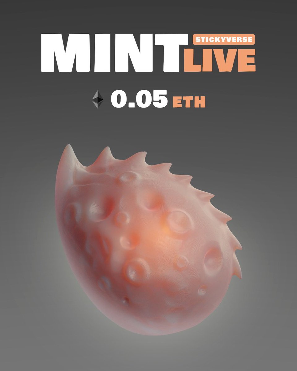 In case you want a rare creature!

🥚 stickyverse.xyz