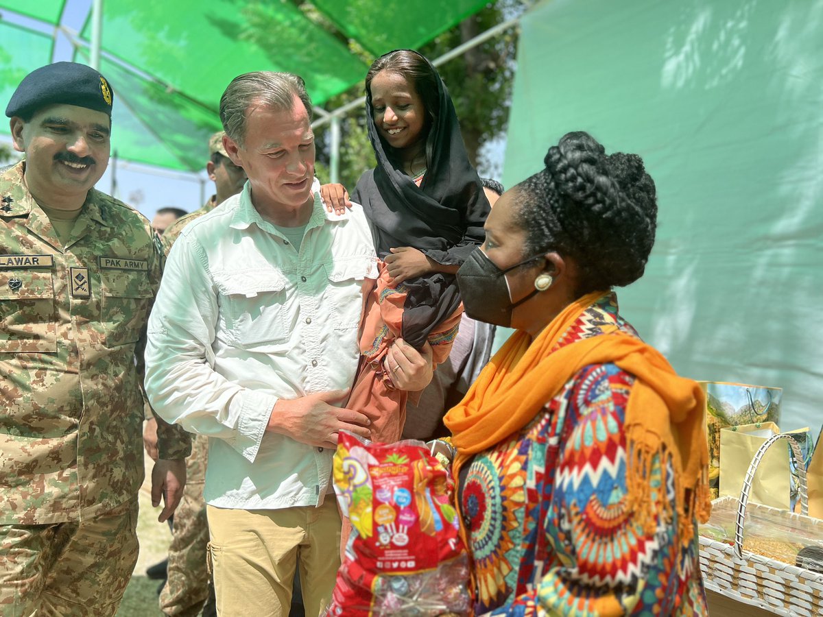 Children and families in Pakistani are suffering from this overwhelming climate crisis. The United States will continue to lead!