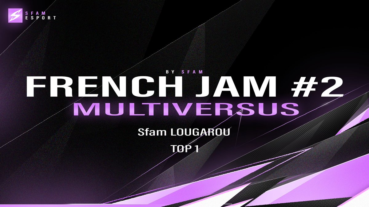 Sfam Esport (@sfamesport) on Twitter photo <a href="/MultiversusFR/">Multiversus France 🇫🇷</a>
Résultats du tournoi French Jam #2 pour les joueurs sfam :
- Lougarouu Top 1
- eupho Top 3
- Fantome1907 Top 7
- Sora_75 Top 9
- mehdou Top 9
- TraaqVs Top 25
- Melio Top 49 <a href="/MultiversusFR/">Multiversus France 🇫🇷</a>
Résultats du tournoi French Jam #2 pour les joueurs sfam :
- Lougarouu Top 1
- eupho Top 3
- Fantome1907 Top 7
- Sora_75 Top 9
- mehdou Top 9
- TraaqVs Top 25
- Melio Top 49