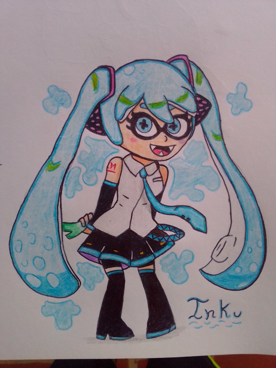TheDinoGus's tweet photo. Dibuje a la Inku porque la vi por ahí y me pareció muy bonita ^^

Que les parece?? Espero y les guste <3

#traditionalart #drawing #ilustration #fanart #Splatoon #Splatoonfanart #HatsuneMiku #VOCALOID #Inku https://t.co/6s7XdUO1Ir