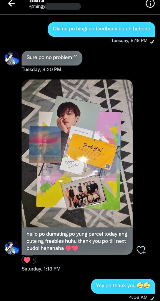 kxphxx's tweet photo. super tagal po ng parcel dahil nabusy si admin pero thank youuuuu po for waiting 🤗🤗 #KXPH_FEEDBACKS https://t.co/FoQ5hmGMFQ