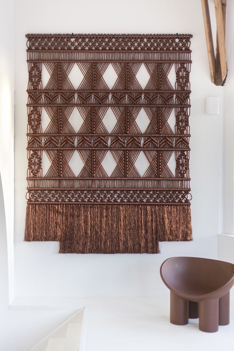 Hn_122's tweet photo. Macrame🤎. https://t.co/148tWJ0aa9