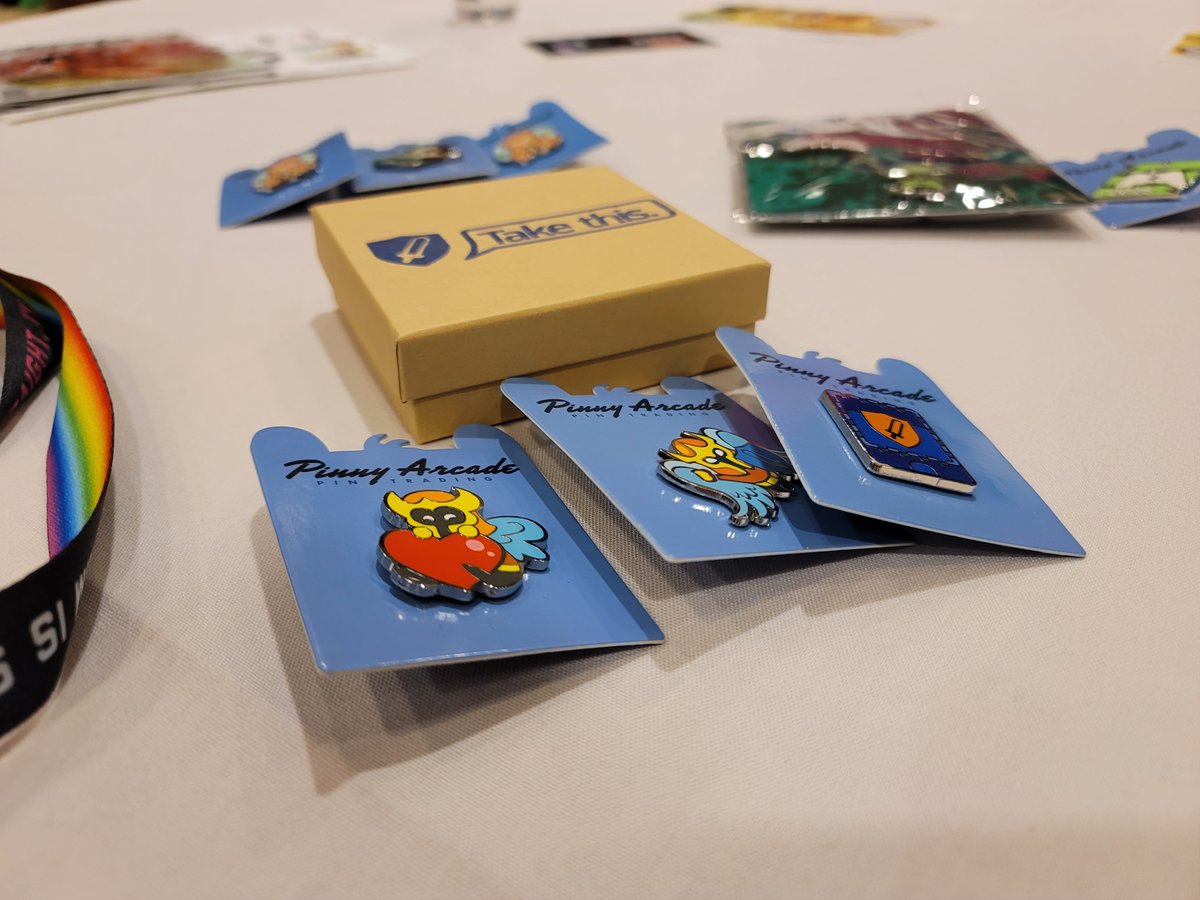 MEGA CHARITY GIVEAWAY!

We're giving away SIX prize packs from the best charities and queer organizations at #PAXWest2022 RIGHT NOW on the 3rd floor in the SCC in the PAX Together Intersection! 

It's first come first serve, so you gotta go fast!