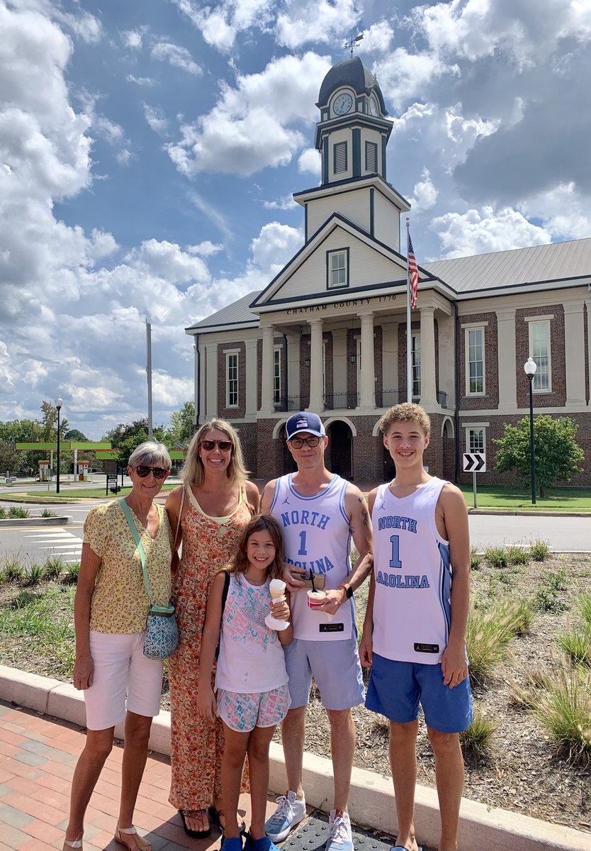 Been driving past the courthouse since 1995 and finally toured it today!  #pittsboro  #chathamcounty