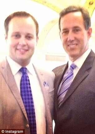 iheartospreys's tweet photo. @TheOneFromOne Plenty more where he came from. Oh, and Santorum's been known to pal around with child molesters like Josh Duggar too. https://t.co/kPxsj85RZw