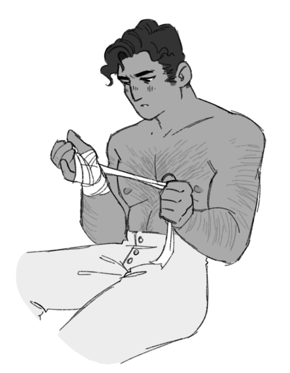 i have a new pc i can’t stop drawing bc he is ever so handsome 🥰 ✨