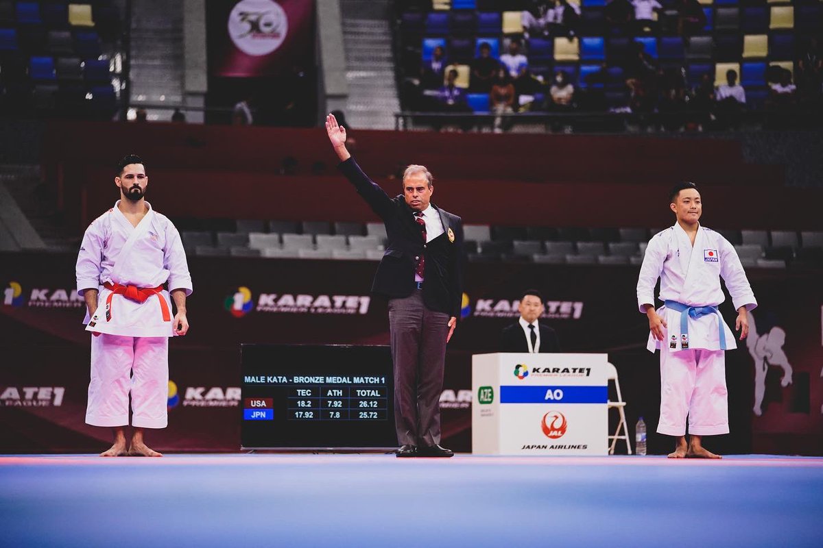 We Did It!! 
Karate1 Premier League~ Baku, Azerbaijan 🇦🇿
Bronze Medal 🥉