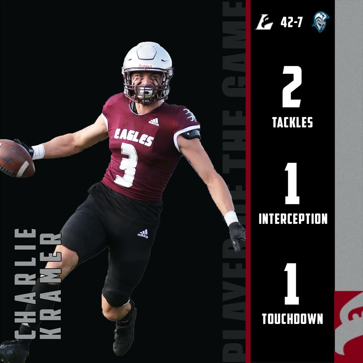UWLEagleFB's tweet photo. Here are last night's players of the game!

#TheExperience #d3fb https://t.co/JcORfL3gXy