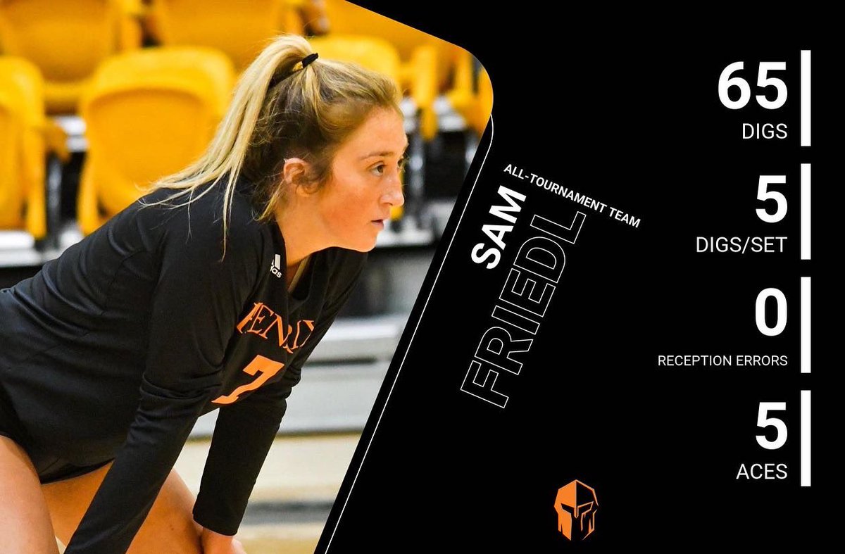 HendrixVBALL's tweet photo. A HUGE congratulations to juniors Camryn Presley and Sam Friedl for earning All-Tournament honors at the Mary Hardin-Baylor Tournament!🎉🎉🎉 https://t.co/G6HDaL9oHL