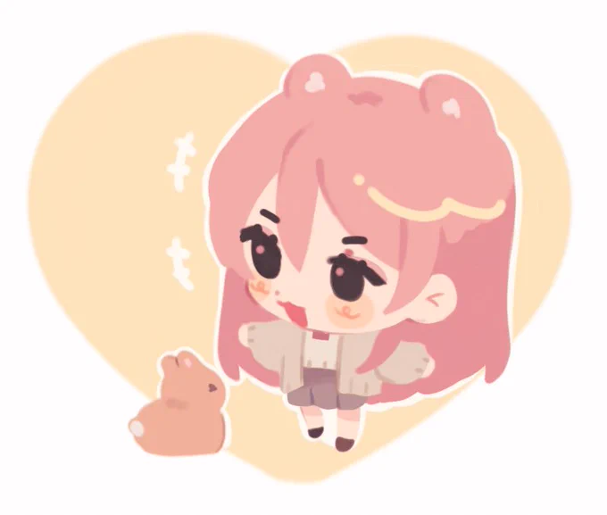 Hamster that love her bunny 