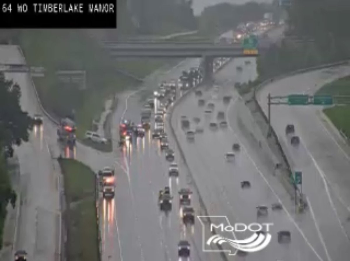 ***MOTOR VEHICLE ACCIDENT*** 
Eastbound 64/40 west of Timberlake Manor
Chesterfield