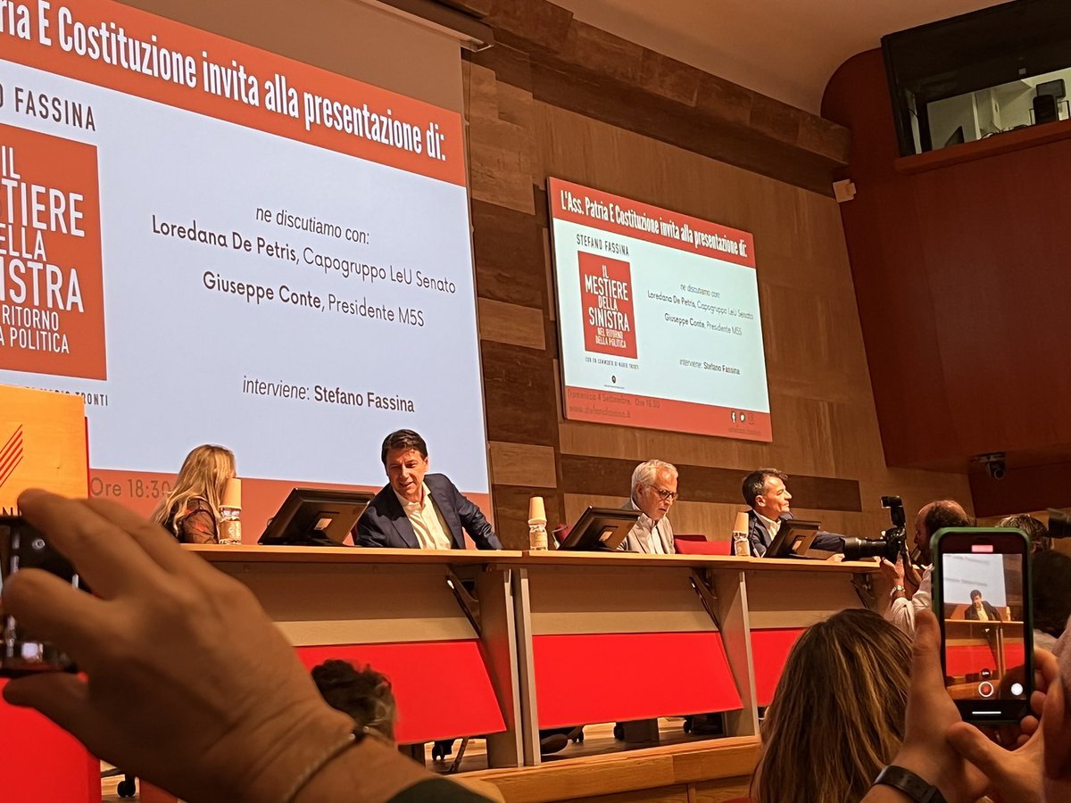 FilippoGattini's tweet photo. La Sinistra è chi la Sinistra fa. @StefanoFassina @GiuseppeConteIT https://t.co/RnWq2cidww