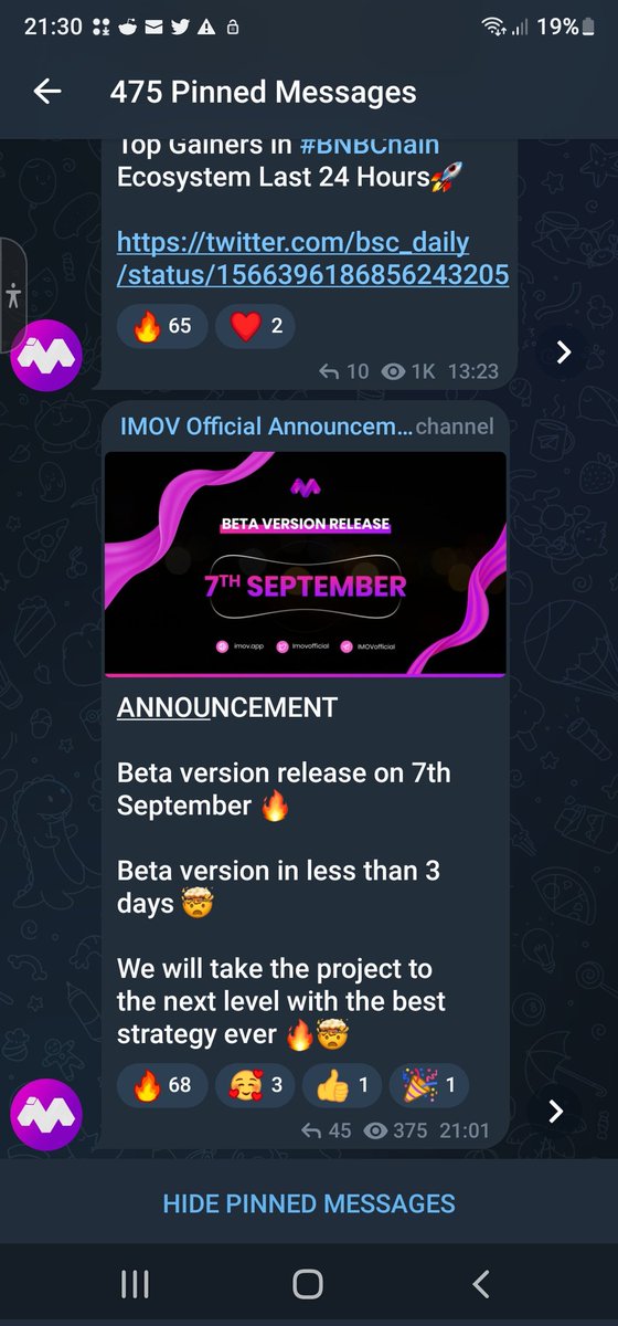 BejustM's tweet photo. It's now officially confirmed that the new #IMOV health &amp; fitness APP will be released on 7th September. 

@Imovofficial   https://t.co/FPVsVIJy2n 

Let's Go!! https://t.co/QeIFckIkhh