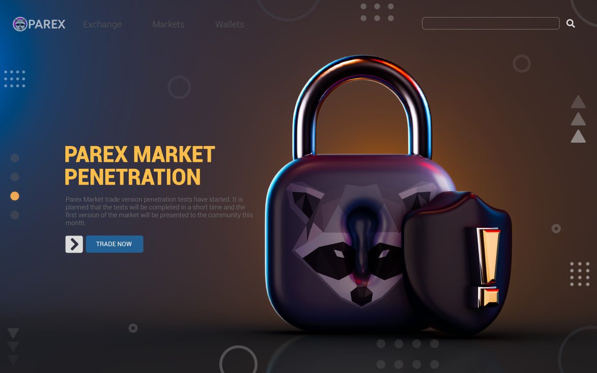 parexnetwork's tweet photo. Parex Market trade version penetration tests have started. It is planned that the tests will be completed in a short time and the first version of the market will be presented to the community this month.

Success starts with a great app. 

#PRX @CoinMarketCap @coingecko https://t.co/RyEuIUfjDV