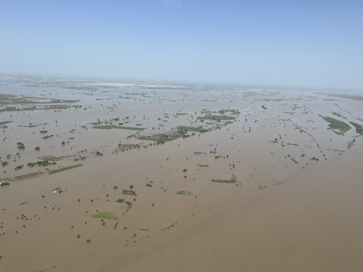 As far as the eye could see, I saw water; we were the first US delegation to visit the most devastating and deadly flooding in Pakistani history. A flood of historic proportion, really a monster of a disaster.