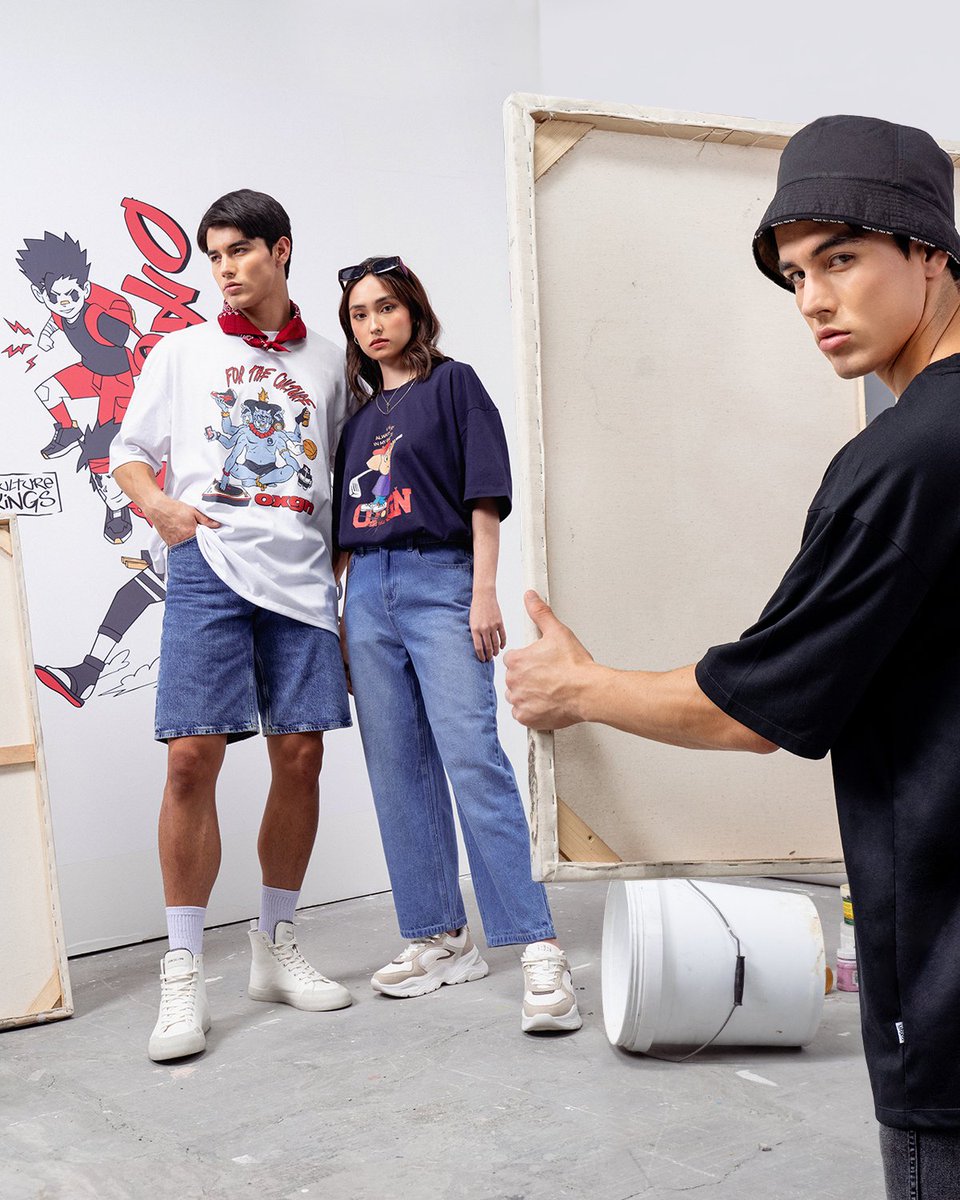 OXGNFASHION's tweet photo. Take your everyday casual look to the next level with fun graphic tees from the #LOGOMANIA collection.
🖼️ https://t.co/9xLxKTskVB https://t.co/wnH1I9CrkS