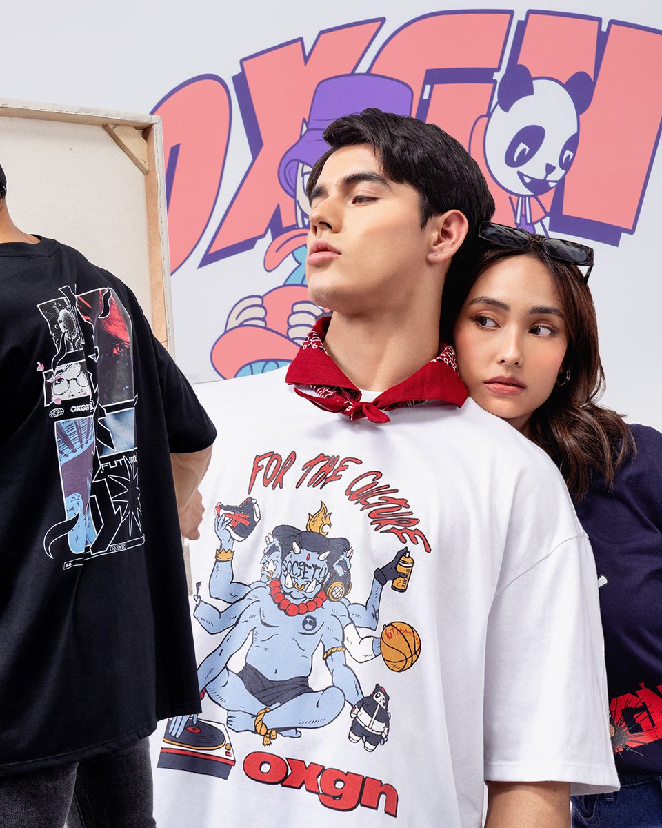 OXGNFASHION's tweet photo. Take your everyday casual look to the next level with fun graphic tees from the #LOGOMANIA collection.
🖼️ https://t.co/9xLxKTskVB https://t.co/wnH1I9CrkS