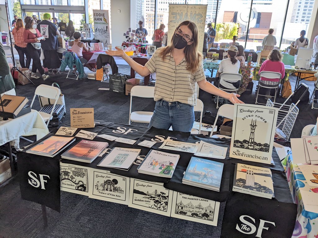 Come drop by the Metreon to say hi and support the <a href="/sanfranciscan__/">The San Franciscan</a> team today at <a href="/sfzinefest/">SF Zine Fest</a>! 🥰