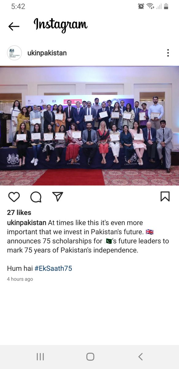 #EkSath75
#FCDO 
#Chevening