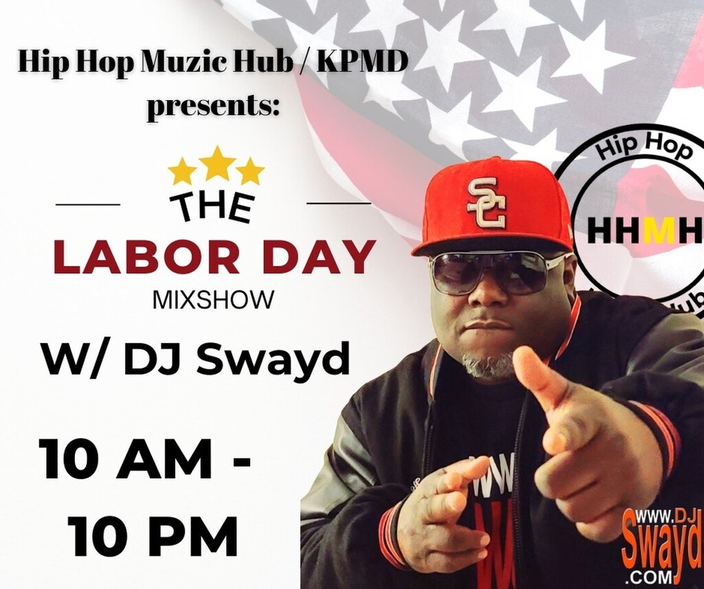 HipHopmuzicHub's tweet image. Check us out all day tomorrow for Labor Day #djswayd #hhmh #kpmd #digital #hiphop #rnb #station #laborday2022 #voiceenabled #streaming247