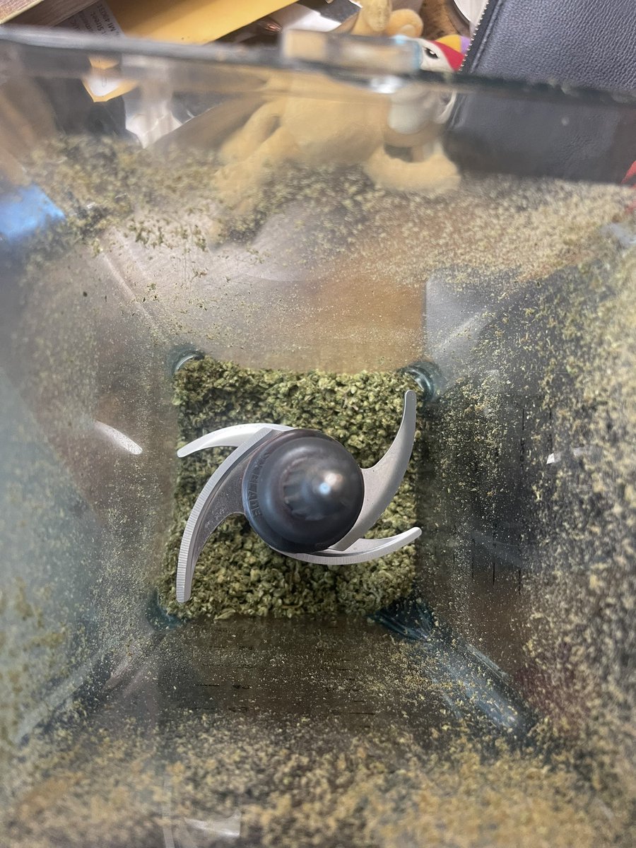 Valkyrjaexotics's tweet photo. Does anyone else smoke so much weed that they use a blender to grind it? 😂 no just me? https://t.co/MwFkSexrdr
