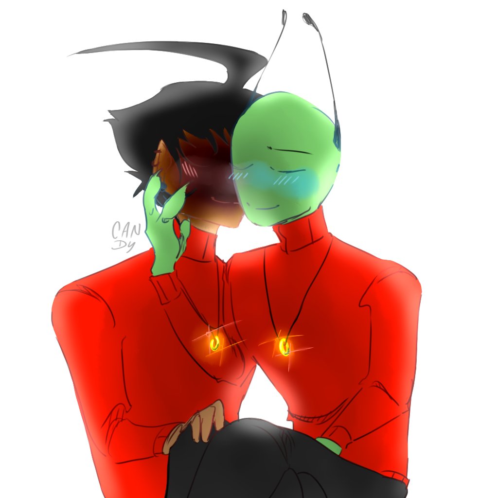 candydosvale's tweet photo. did this yesterday and today, some zodr content hohoho

#iz #invaderzim #art https://t.co/TOP4AaariE