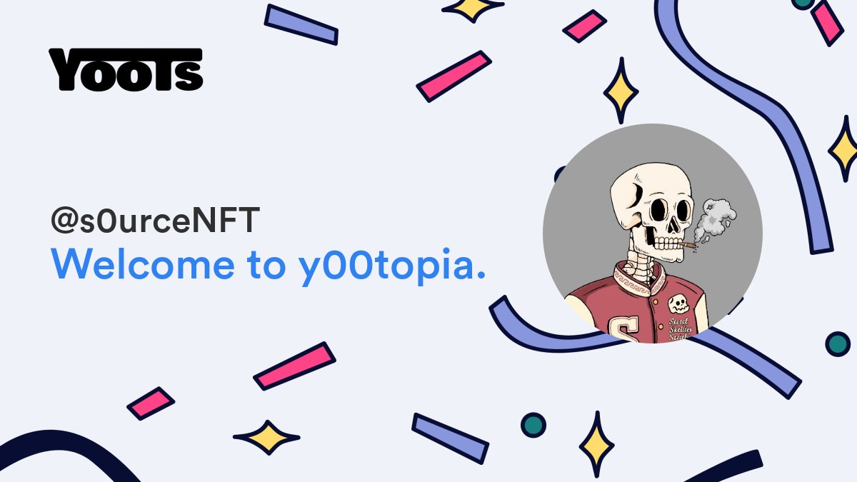 y00tsAggregator's tweet image. Welcome @s0urceNFT.

Your application for @y00tsNFT has been accepted.

   

#y00ts #Solana