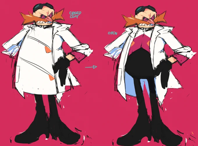 same with eggman! 