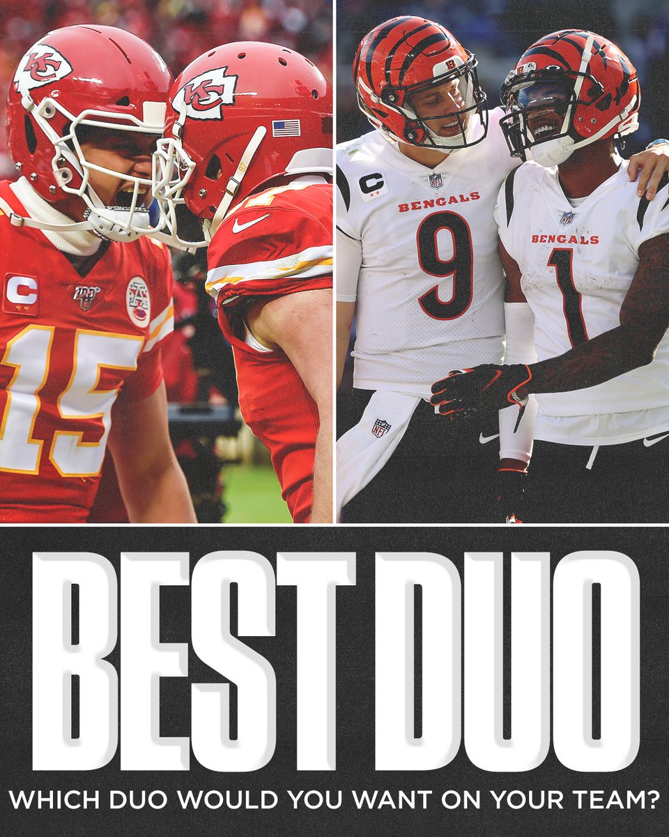 SNFonNBC's tweet photo. Name your duo.

#NFL https://t.co/WakyXya1jm