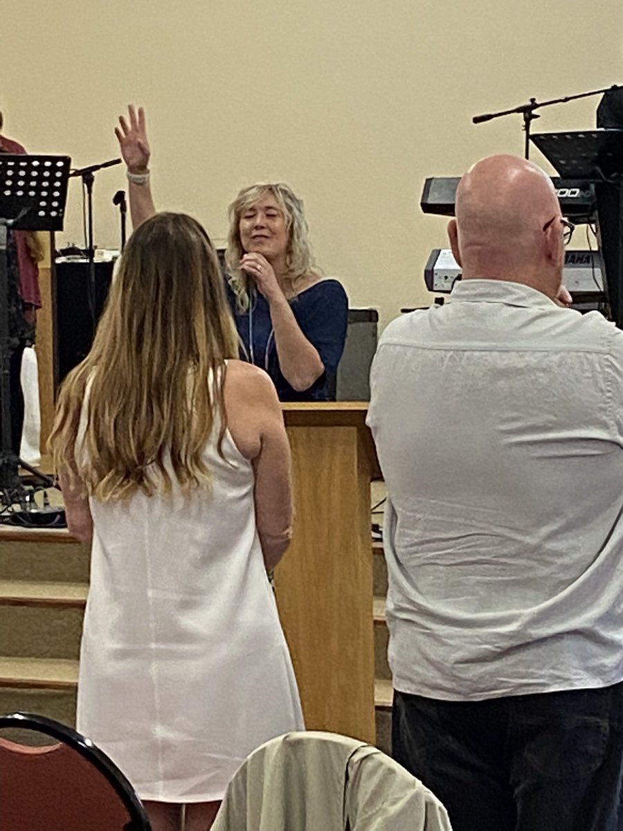 Had the absolute pleasure of seeing Pastor Steve Bell <a href="/Stevo_bell2010/">Steven Bell</a> and family getting prayed in as ambassadors of Christ and leaders of their new church family. Such a warm and welcoming, Spirit filled body of believers, we had a ball! <a href="/AndyDilnot/">Andy Dilnot</a>