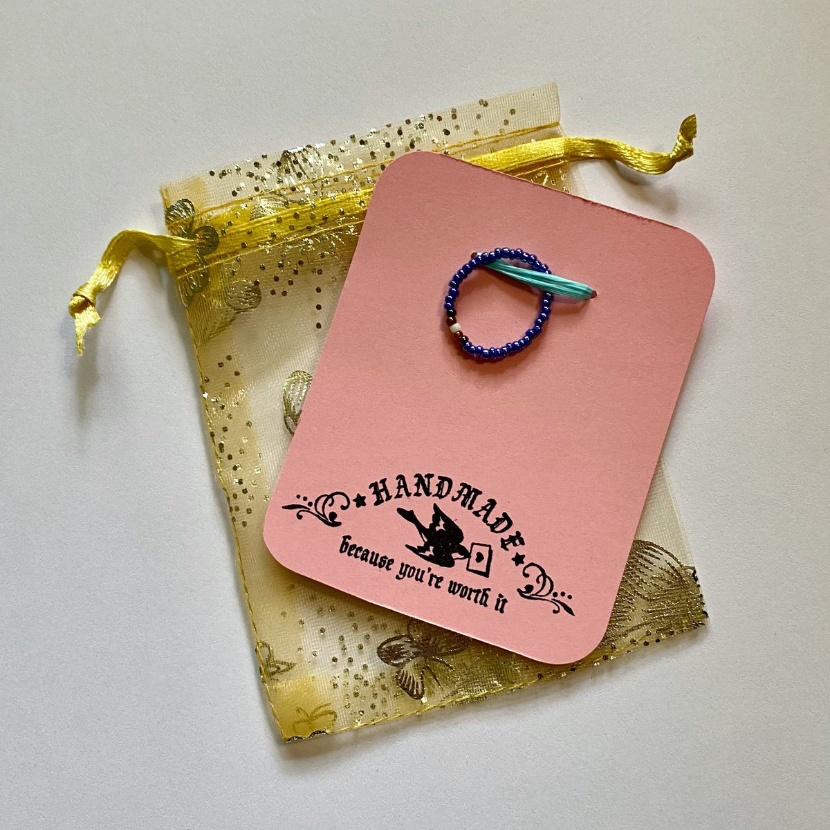 Finished up my first custom ring order today! #handmadejewelry #Kofi #shophandmade