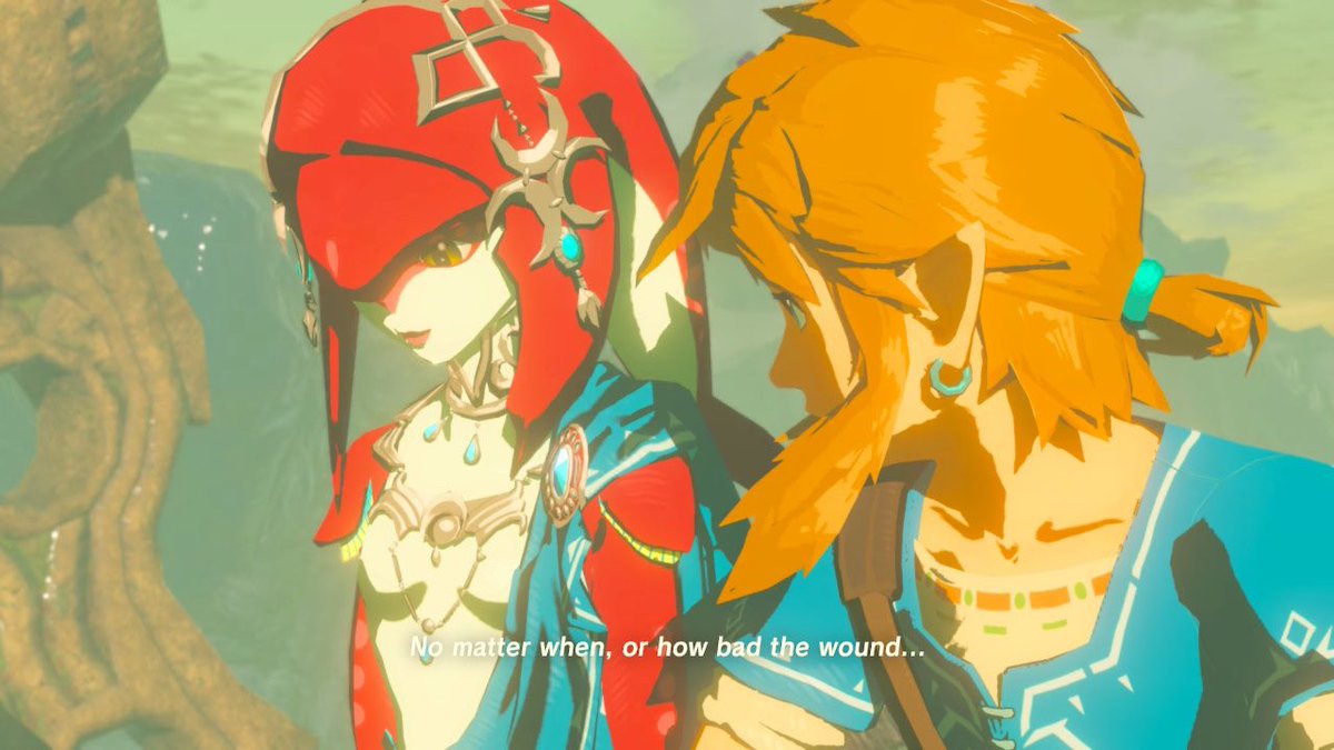 “But know this: that no matter how difficult this battle might get... if you—if anyone ever tries to do you harm... Then I will heal you.”