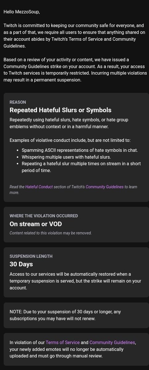 MezzoSoup's tweet photo. To those 4 idiots who joined my stream and said the N-Word over and over. I really hope you're proud....everything I worked for, gone in mear seconds....I hope you guys feel good about yourselves. https://t.co/DacnixPzJL