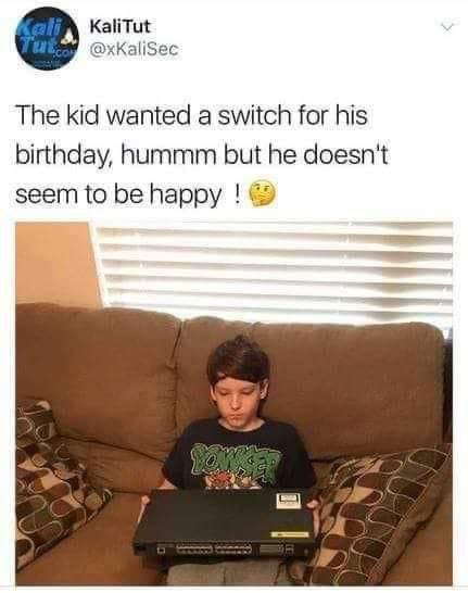 fiberhub's tweet photo. How could he not be excited? https://t.co/2cnc6LcHnu