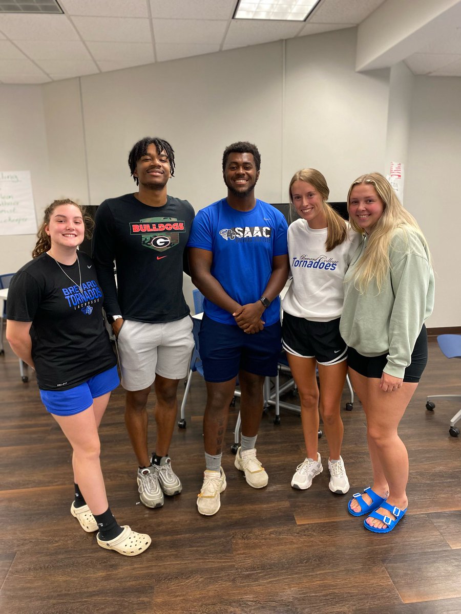 Brevard College SAAC tweet media