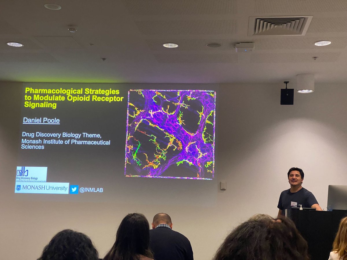 Integrated Neurogenic Mechanisms Laboratory (@inmlab) on Twitter photo We had the pleasure of attending the #ENS symposium last week. <a href="/INMLAB/">Integrated Neurogenic Mechanisms Laboratory</a> co-director <a href="/Dan_Poolio/">Dan Poole</a> gave a keynote talk on our diverse areas of research & opioid receptor modulation. Thanks to the organisers based in <a href="/TheFurnessLab/">Furness Lab</a> for organising an excellent meeting. <a href="/MIPS_Australia/">Monash Institute of Pharmaceutical Sciences</a> We had the pleasure of attending the #ENS symposium last week. <a href="/INMLAB/">Integrated Neurogenic Mechanisms Laboratory</a> co-director <a href="/Dan_Poolio/">Dan Poole</a> gave a keynote talk on our diverse areas of research & opioid receptor modulation. Thanks to the organisers based in <a href="/TheFurnessLab/">Furness Lab</a> for organising an excellent meeting. <a href="/MIPS_Australia/">Monash Institute of Pharmaceutical Sciences</a>