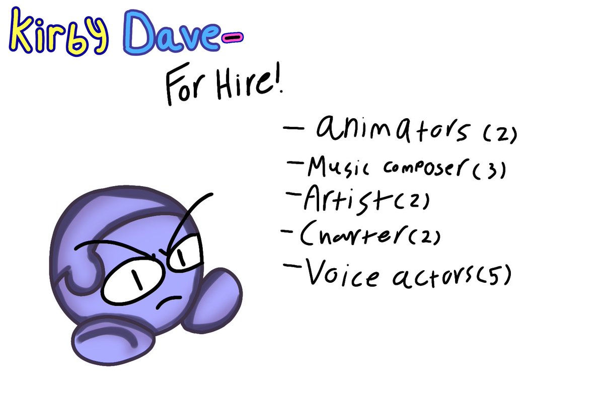 MinusDave's tweet photo. 👉👈
// #kirbydave #kirbydavesweep #kirbydaveminusedition #modforhire #fnfmodforhire #fnfmod #fnfminus // https://t.co/GXH5DWOTbt