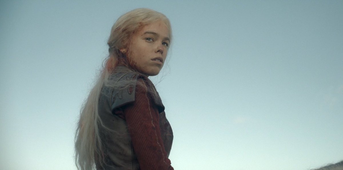 FerPafri's tweet photo. RHAENYRA TARGARYEN IS A BADASS HEIR 

I’m not ready to say goodbye to Milly Alcock 

#HouseOfTheDragon https://t.co/sDFM0b3HX0