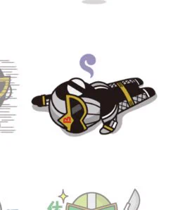 LINEスタンプ、「やられた…」みたいなノリだけど絶対脈止まってるだろと思ったらやっぱりAED登場しててダメだった 