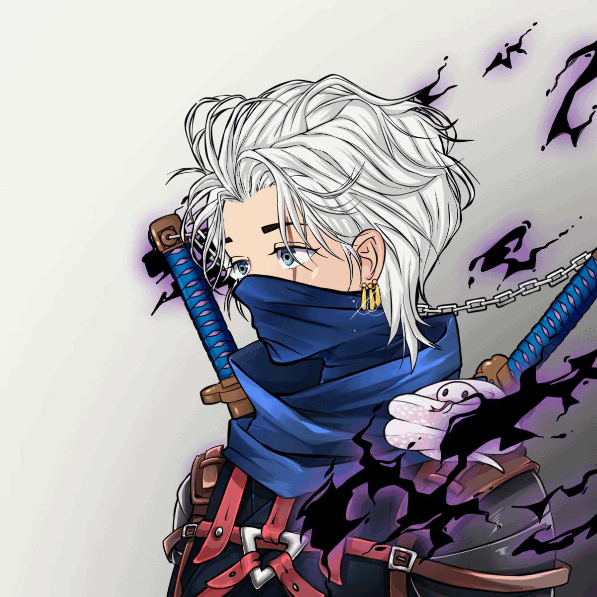 known_as_Zai's tweet photo. 4. The art is unique and has an final fantasy feel to it with the artist has done work for companies like #bandai and #namco https://t.co/09E4rNlqRg