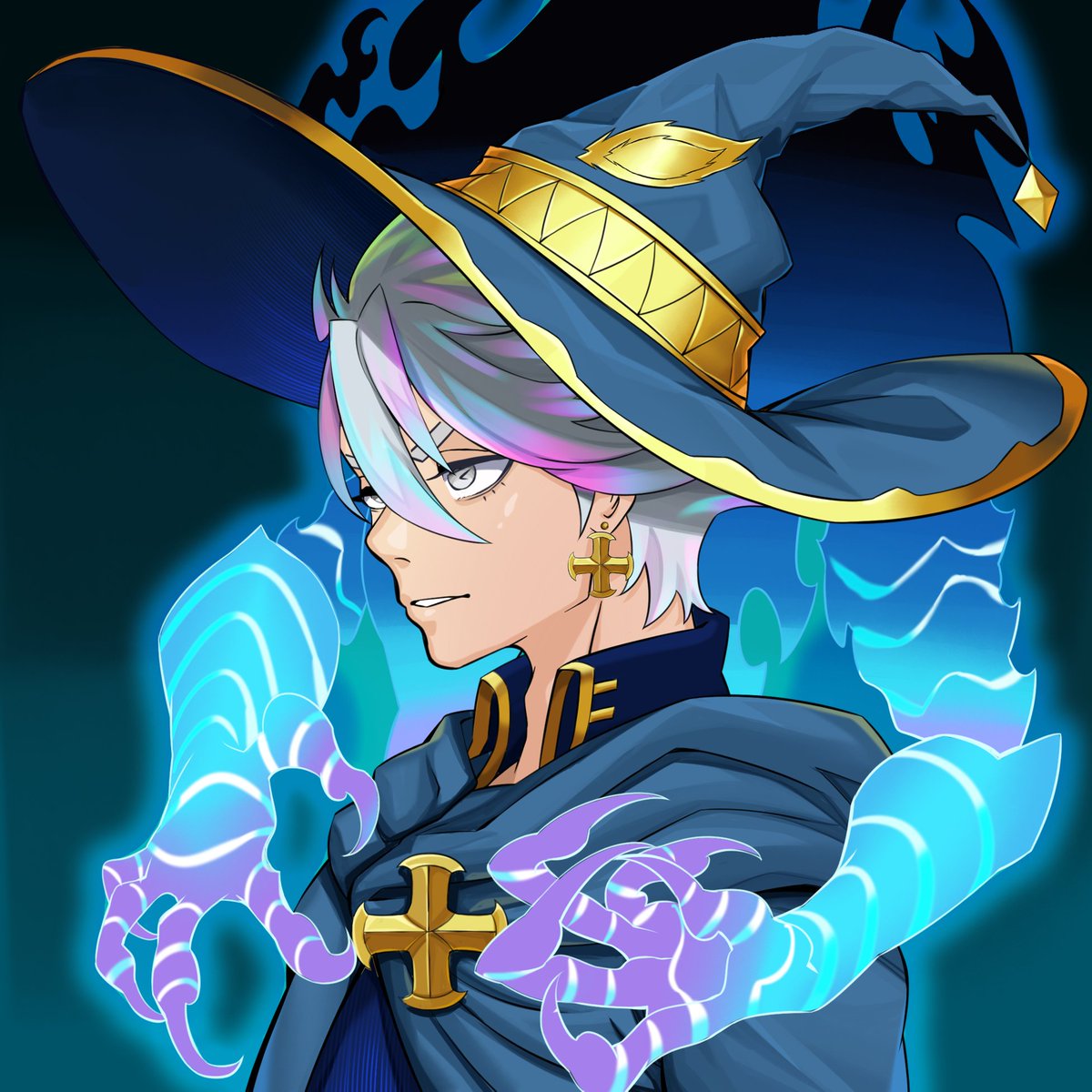 known_as_Zai's tweet photo. 4. The art is unique and has an final fantasy feel to it with the artist has done work for companies like #bandai and #namco https://t.co/09E4rNlqRg