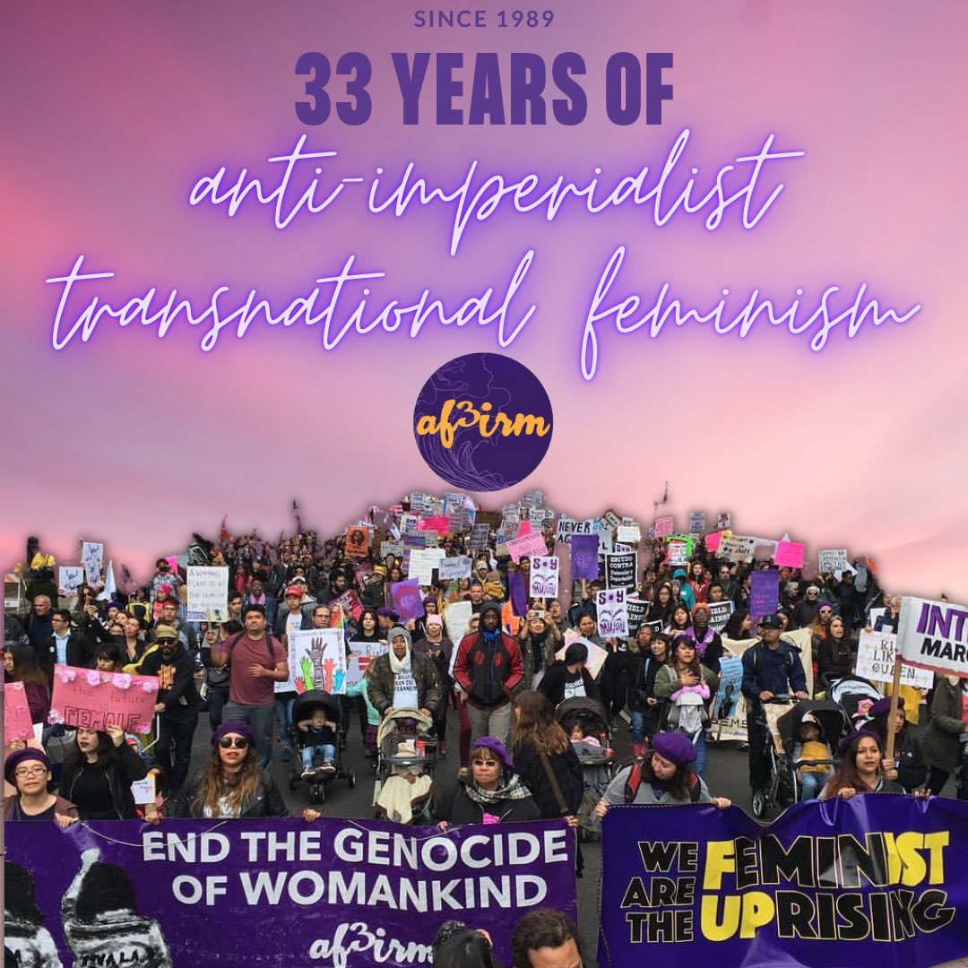 Originally founded on Sept 4th 1989 as GABNet, a mass-solidarity organization for the Philippine women's movement, AF3IRM stands for Association of Feminists Fighting Fascism Imperialism Refeudalization and Marginalization. 

33 years later &amp; we’re still here ⚔️ #FeministUprising
