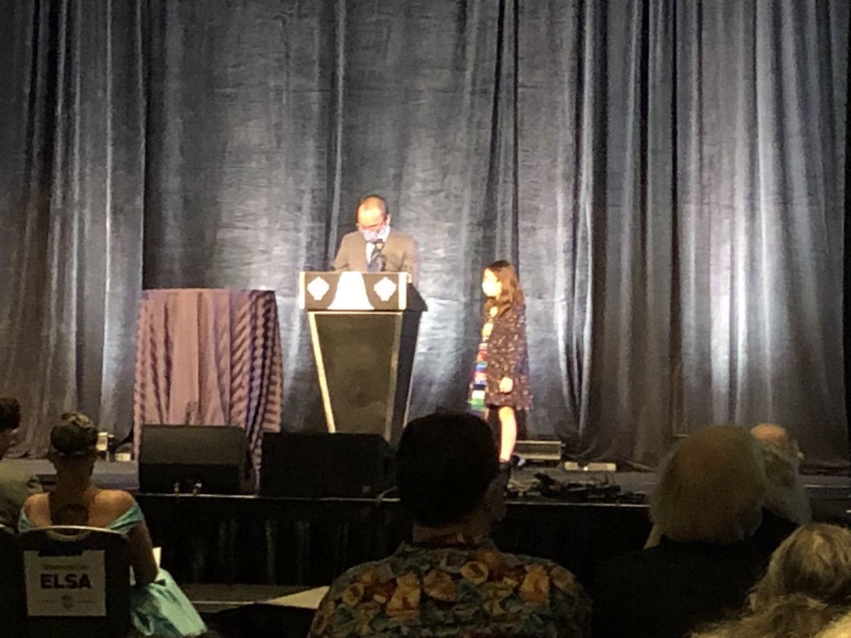TheHugoAwards's tweet photo. @chicagoworldcon Alec Nevala-Lee and his daughter Beatrix to present Best Related Work https://t.co/LZlwXSAMVm