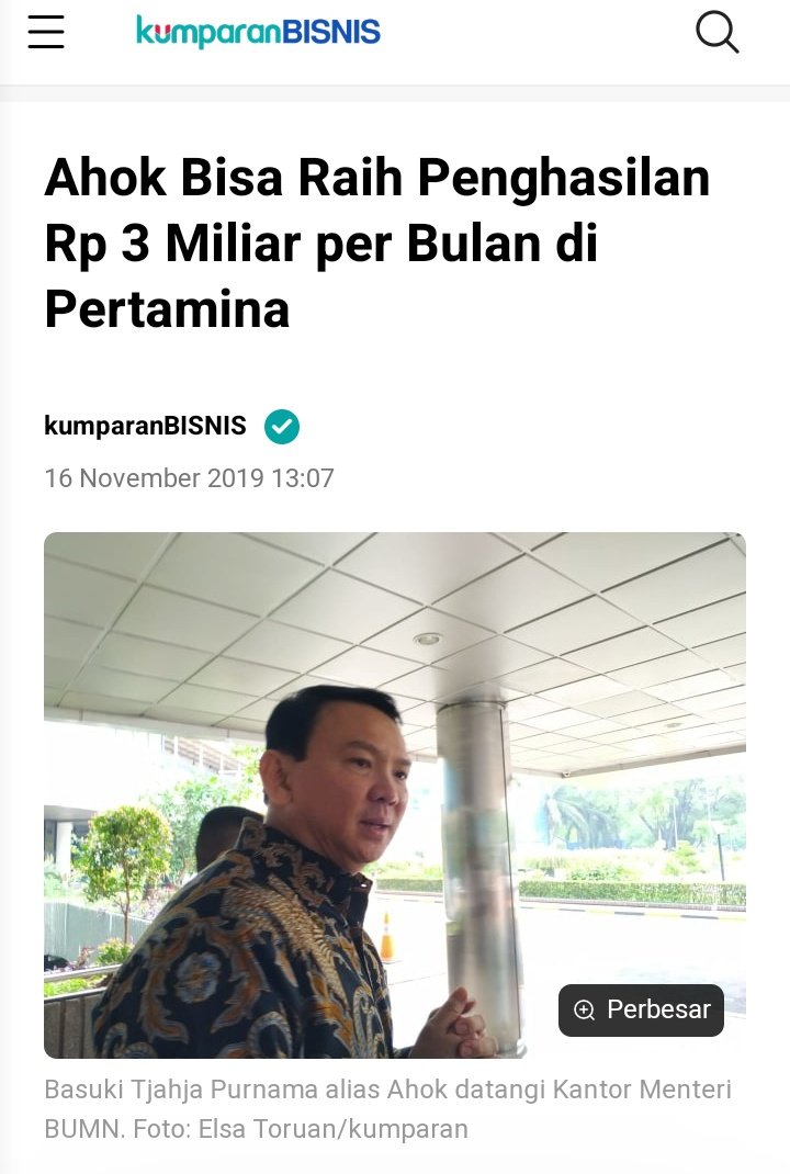 NenkMonica's tweet photo. Rakyat menjerit karena subsidi BBM dicabut sementara Komisaris Utama meraup penghasilan 3 Milyar per Bulan. 
Kurang ancur bagaimana lagi nih org  ??? 
#DukungSeptemberBergerak 
#DukungSeptemberBergerak https://t.co/hskRRgFHqD