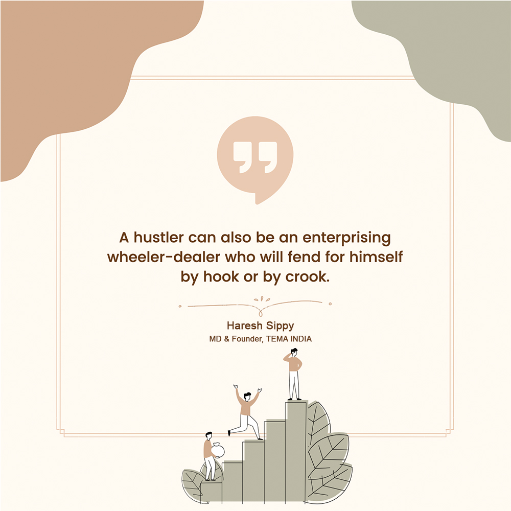 HareshSippy's tweet photo. A hustler can also be an enterprising wheeler-dealer who will fend for himself by hook or by crook.

#theonlywayout #faithinfate #livingontheedge #quoteoftheday #thoughtoftheday #hustle #hustler https://t.co/zArvkPFOOs