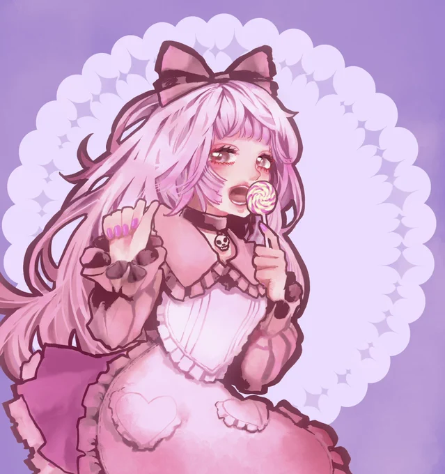 おはようございます(^ν^)#お絵描き #イラスト 