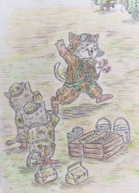 最後の別れ🌸その②
行って来ます‥あとは頼んだぞ❗️
#猫 #猫イラスト #イラスト
#kamikaze #神風特別攻撃隊 #イラスト好きさんと繋がりたい #ゼロ戦 #零戦 